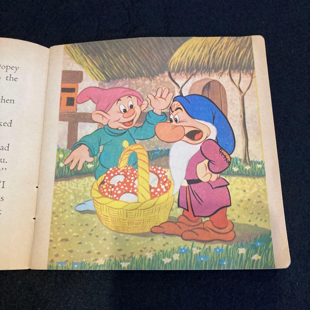 白雪姫のいない7人のこびと 英語 英国製 1970出版 ビンテージ 古本