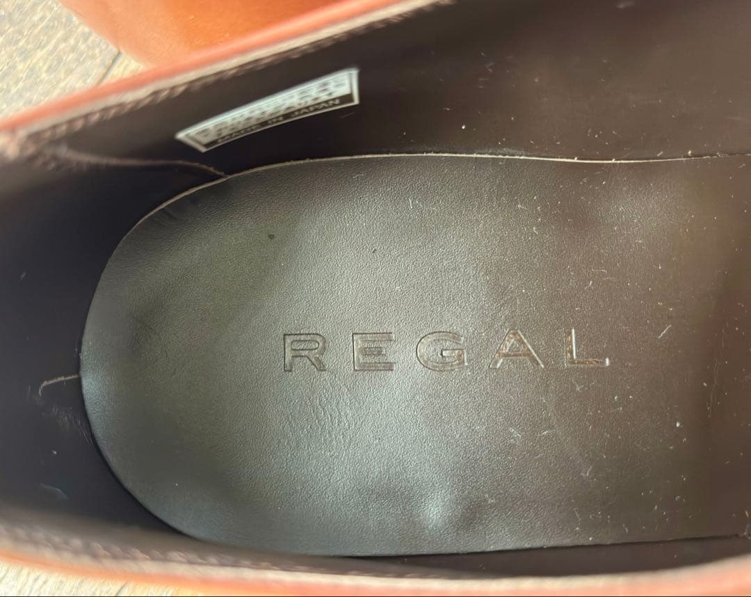 【REGAL】美品！Y819 モンクストラップ/スワールトゥ 26.0cm