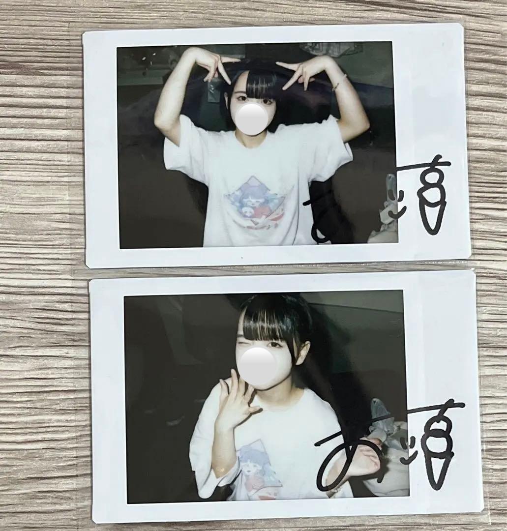 i-COL iLife! あいす サイン有チェキ - メルカリ