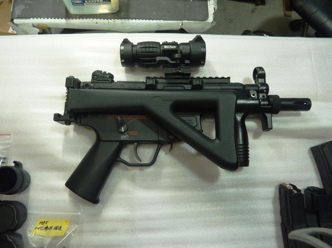 キンタケ様専用 東京マルイ MP5K Kurz スコープ付 一応ジャンクです