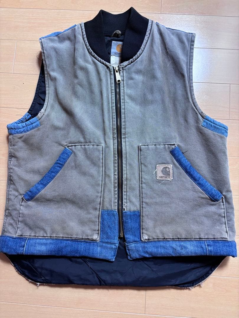 USA製　Carhartt ダックベスト　カーハート 楽天市場】☆CARHARTTカーハート☆104277ウォッシュダックモックネック