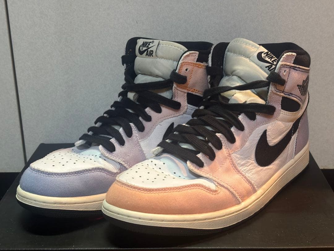岸*店様 NIKE AIR JORDAN 1 エアジョーダン1 マルチカラー スニーカー紹介】NIKE AIR JORDAN 1 Multi-Colorを開封！これ結構良い