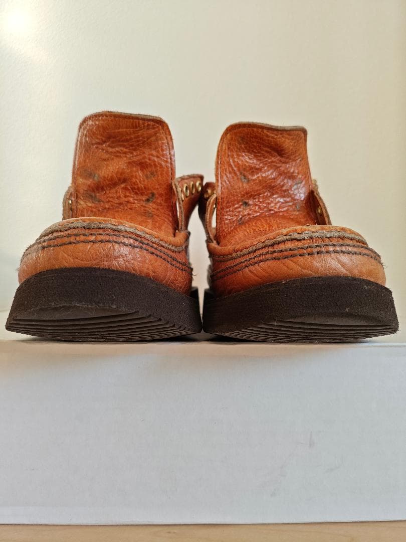 OK ラッセルモカシンオネイダ 8E イエロー マンソンラスト