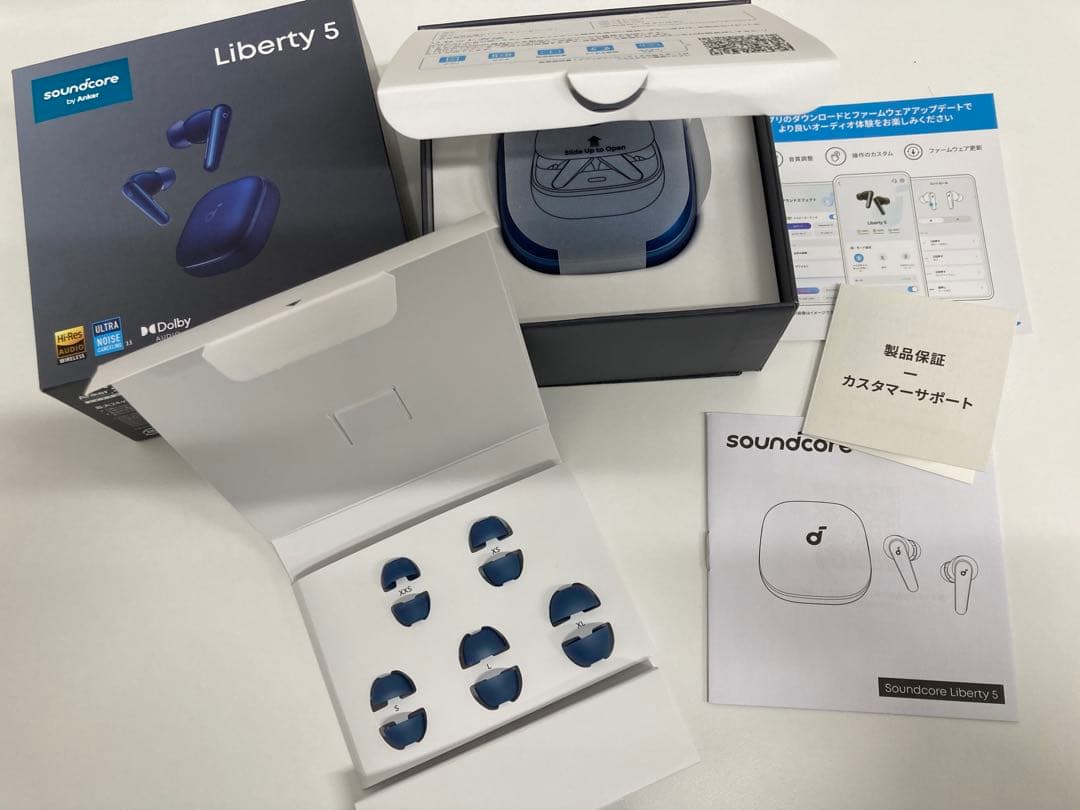 SoundCoreLiberty5 付属品全て有り Soundcore Liberty 5 | ワイヤレスイヤホンの製品情報 | Anker Japan