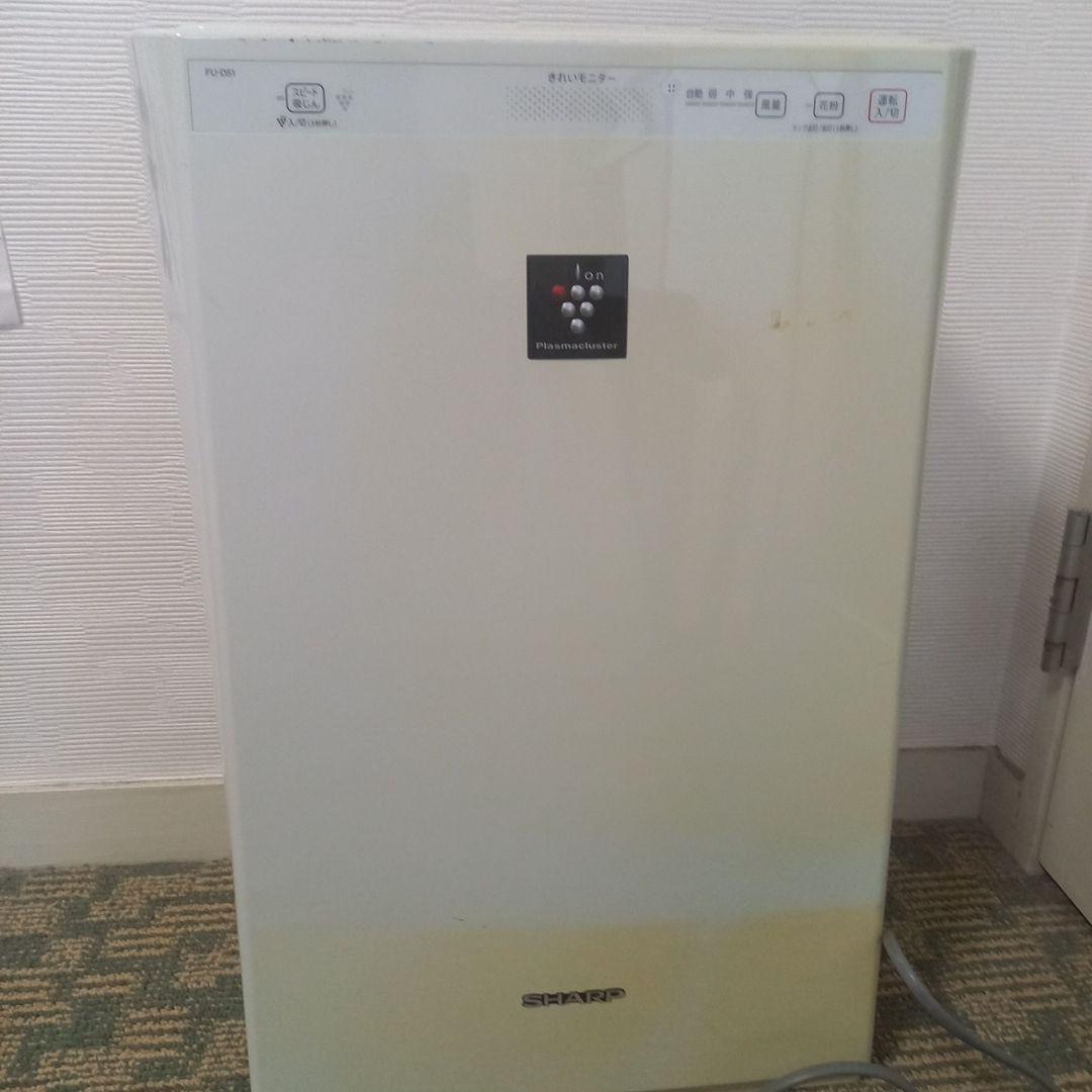 SHARP プラズマクラスター 空気清浄機 FU-D51-W シャープ製 2015年式 空気清浄機 FU-D51-W