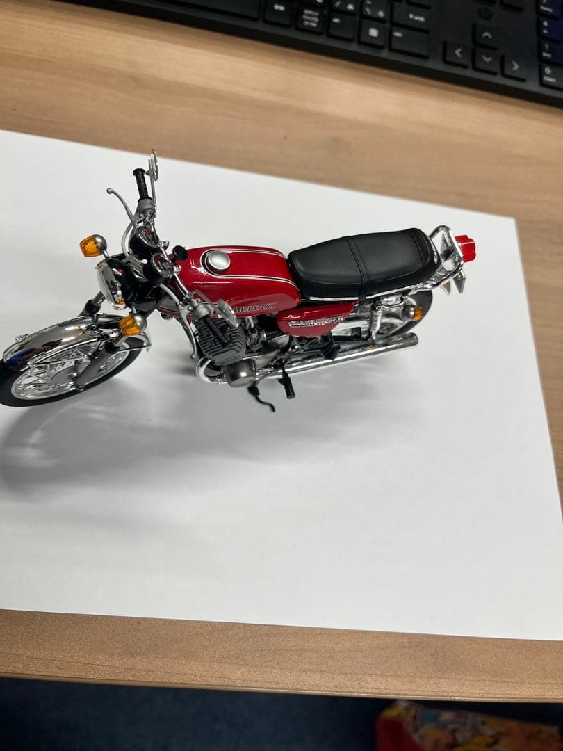 プラモデル KAWASAKI MACH-Ⅲ レッドカラー ハセガワ1/12 - メルカリ