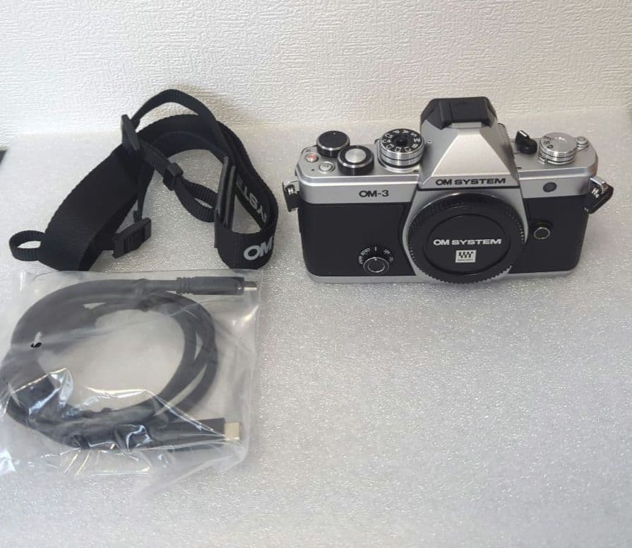 OM SYSTEM OM-3 美品　1月購入保証有 OLYMPUS Amazon.com : OM SYSTEM Olympus OM-3 Silver Micro Four Thirds
