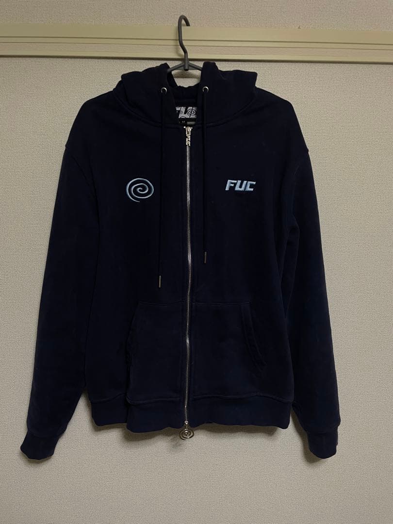 最安値】soonerorlater sol × FUC ジップアップパーカー - メルカリ