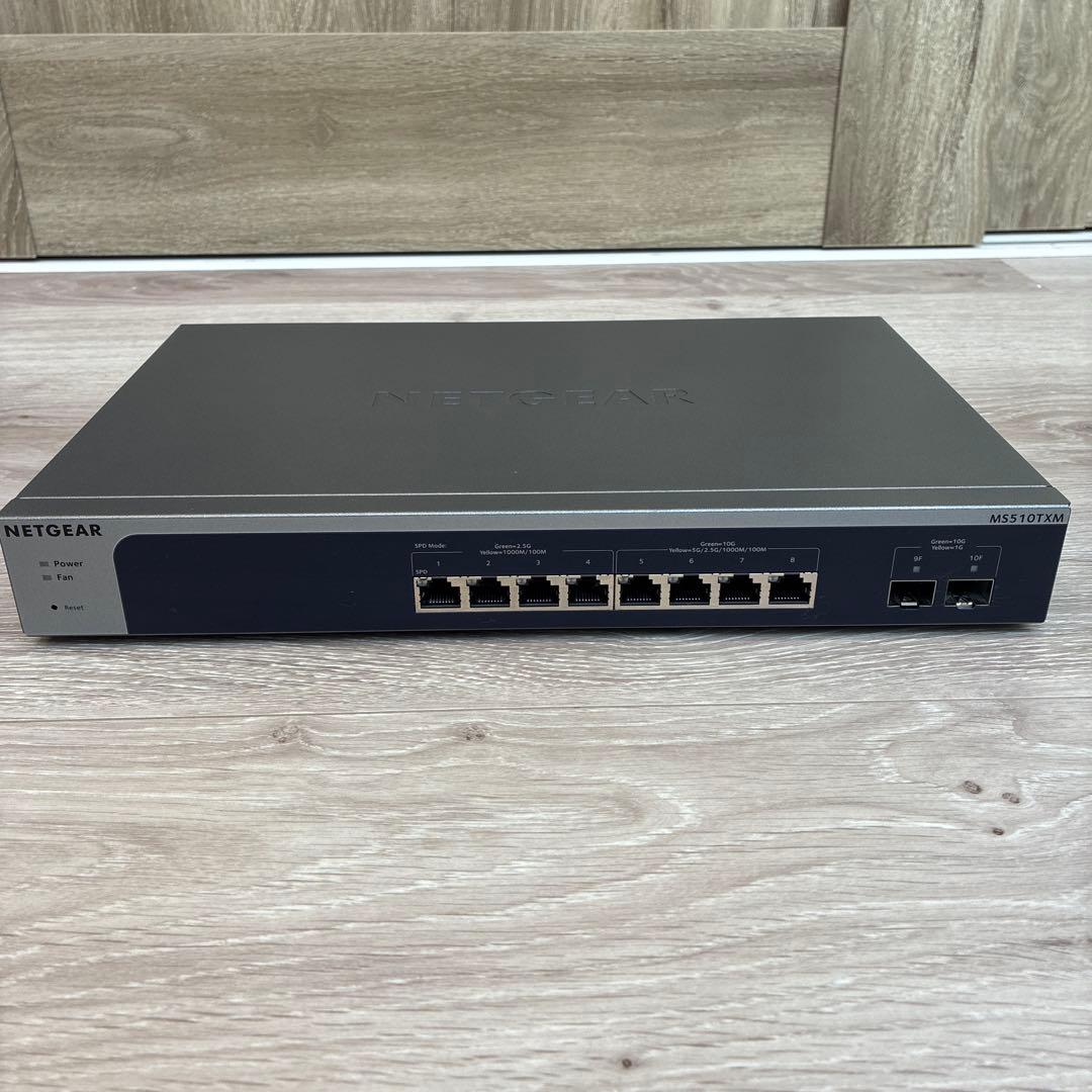 NETGEAR MS510TXM 10G対応 10ポート マネージドスイッチ Amazon.co.jp: 【正規品】 ネットギア NETGEAR スイッチングハブ 10