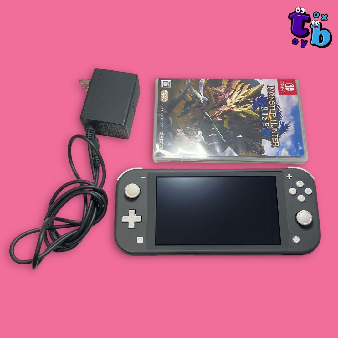 Nintendo Switch Lite グレー & モンスターハンターライズ 楽天市場】Nintendo Switch モンスターハンターライズ スペシャル