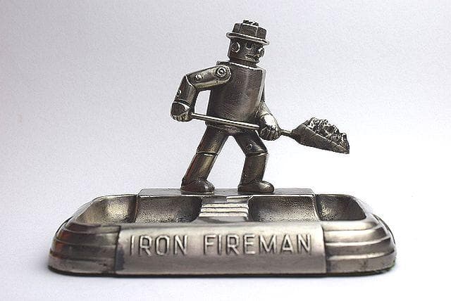 NNN FIREMAN アイロン ファイアーマン ビンテージ灰皿 NNN様専用 FIREMAN アイロン ファイアーマン ビンテージ灰皿