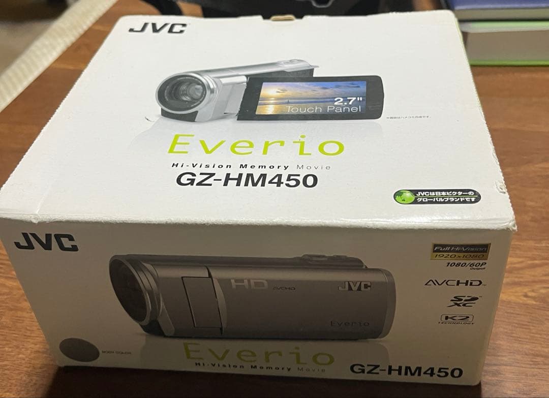 JVC VictorハイビジョンメモリームービーEverio GZ-HM450 ハイビジョンメモリームービーEverioGZ-HM450製品情報 | JVC