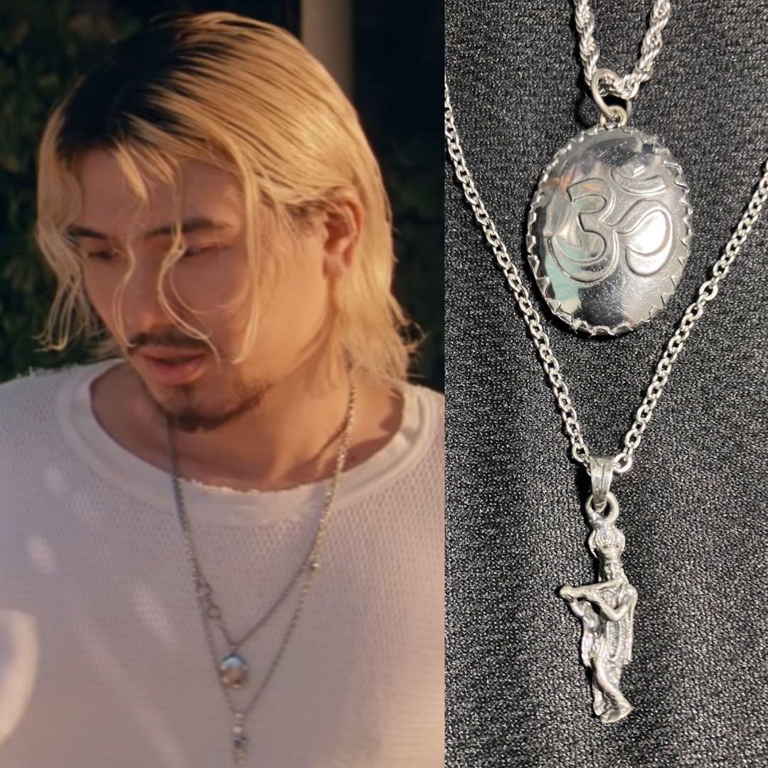 藤井風 着用 ペンダント セット ネックレス オーム ガネーシャ