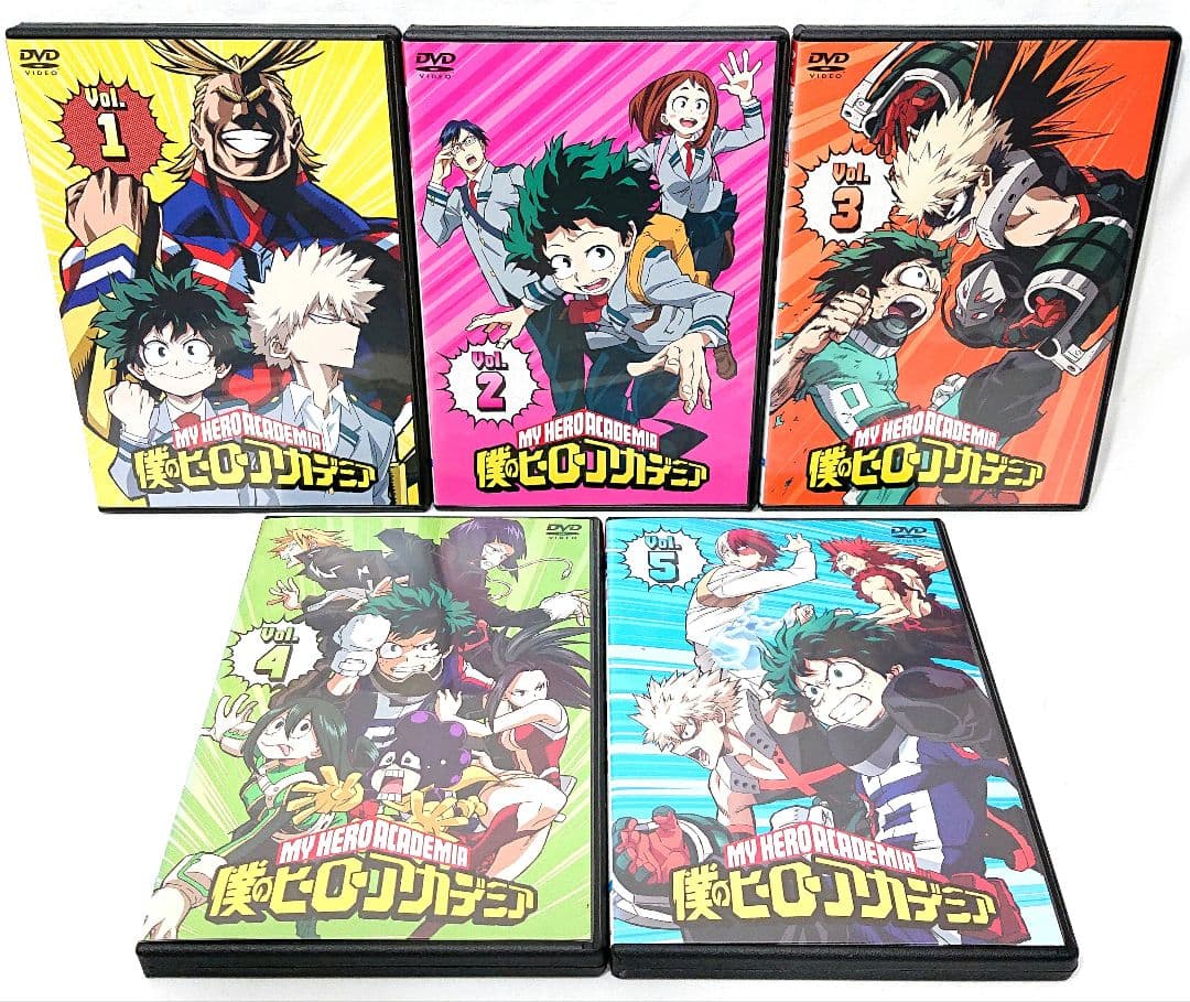 僕のヒーローアカデミア 【劇場版/1st/2nd/3rd/4th/5th】DVD
