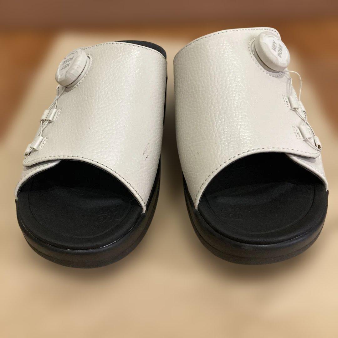 HEY POSE サンダル ヘイポーズ ホワイト 白 クリーム