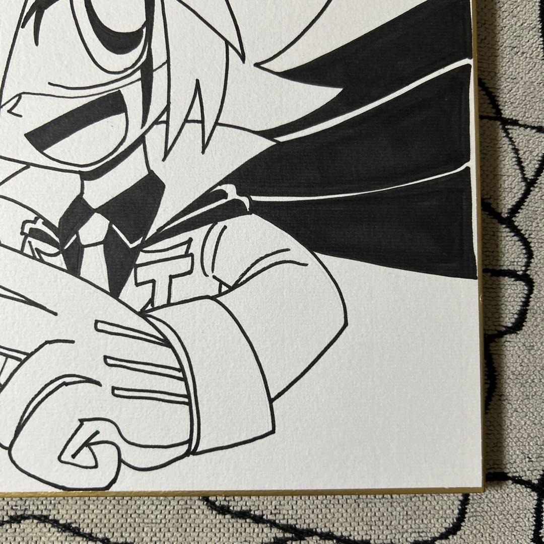 m*i様 怪盗ジョーカー たかはしひでやす先 直筆サイン色紙 - メルカリ