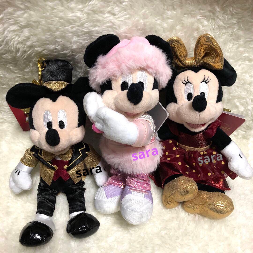 東京ディズニーリゾート店限定　ミッキー ミニー ぬいぐるみ キーチェーン25周年 東京ディズニーリゾート店限定 ミッキー ミニー ぬいぐるみ キー