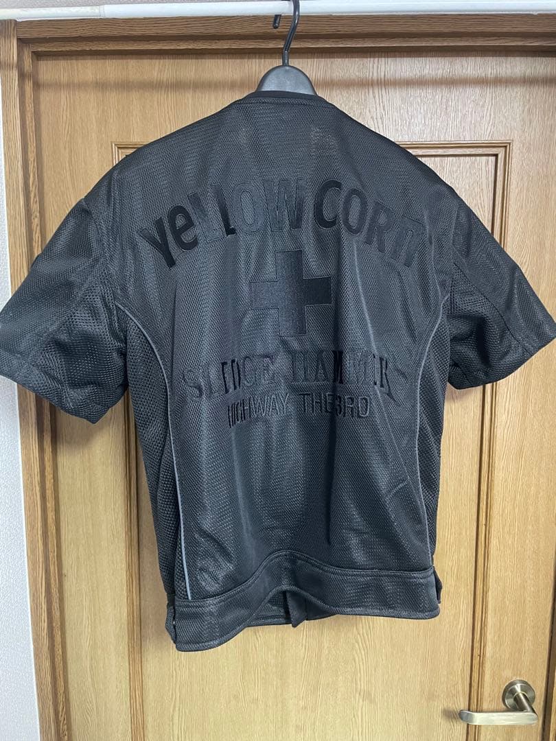YELLOW CORN Lサイズ YMT-010プロテクィブメッシュTシャツ YeLLOW CORN（イエローコーン） プロテクティブメッシュTシャツ メンズ