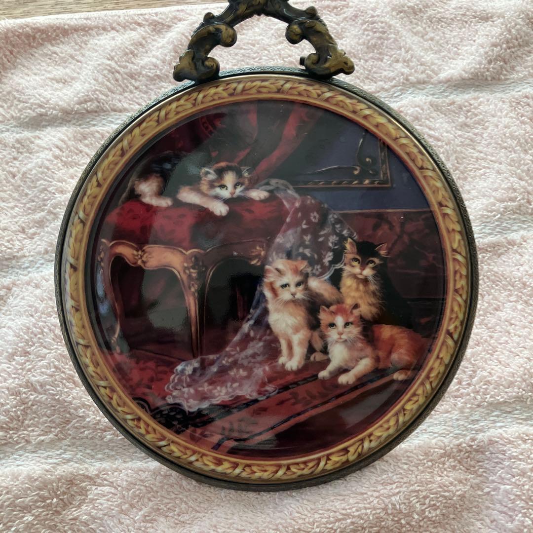 希少　猫マイセン 猫 壁掛け 飾り絵 プレート 希少 猫マイセン 猫 壁掛け 飾り絵 プレート - メルカリ