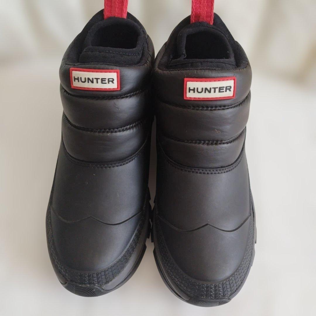 HUNTER インシュレイティドスノーアンクルブーツ ショートスノーブーツ