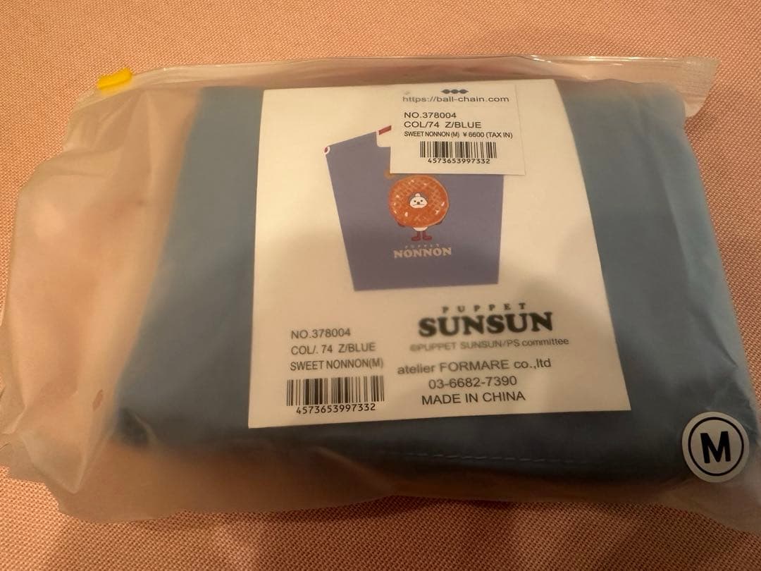 伊勢丹POPUPパペットスンスン ボールアンドチェーン エコバッグ