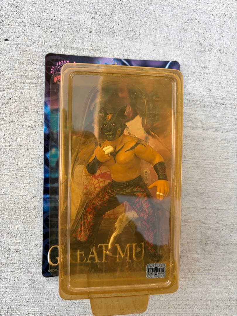 未開封】グレート・ムタ フィギュア キャラプロ プロレス 武藤敬司