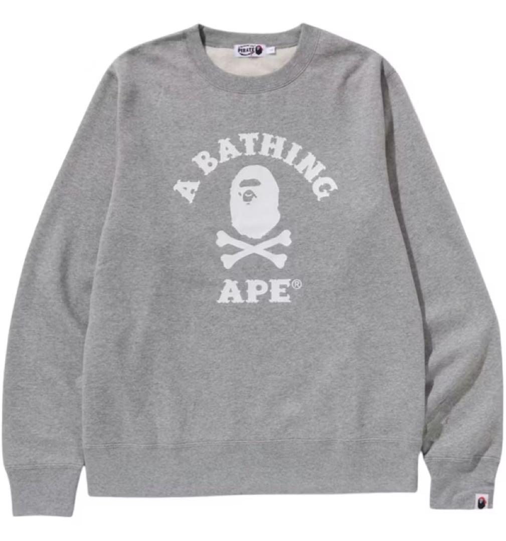 r*o様 BATHING APE エイプ アベイシングエイプ トレーナー ス A BATHING APE - A BATHING APE アベイシングエイプ トレーナーの通販