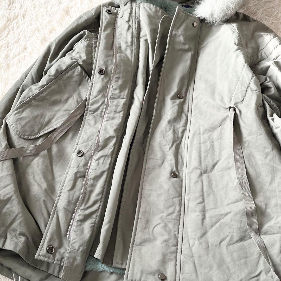 Pauline Bleu ポリーヌ・ブロー ラクーンファー モッズコート - メルカリ