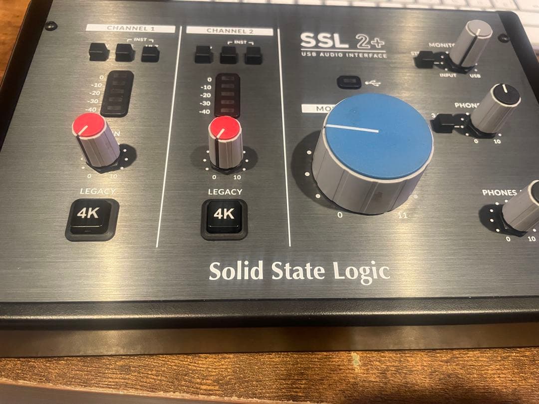 SSL2+ USBオーディオインターフェース中古美品 Solid State Logic SSL2+ MKII 2in4out USB オーディオ