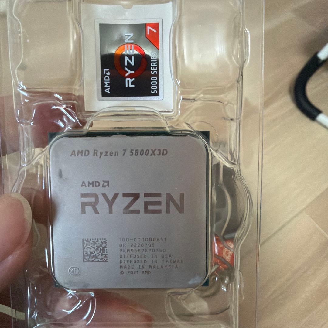 AMD Ryzen 7 5800X3D 5000シリーズ CPU