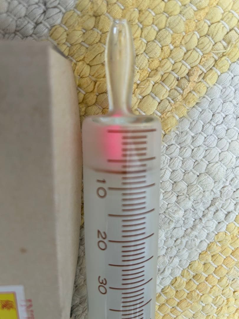 浣腸器50ml、2本、ガラス浣腸器