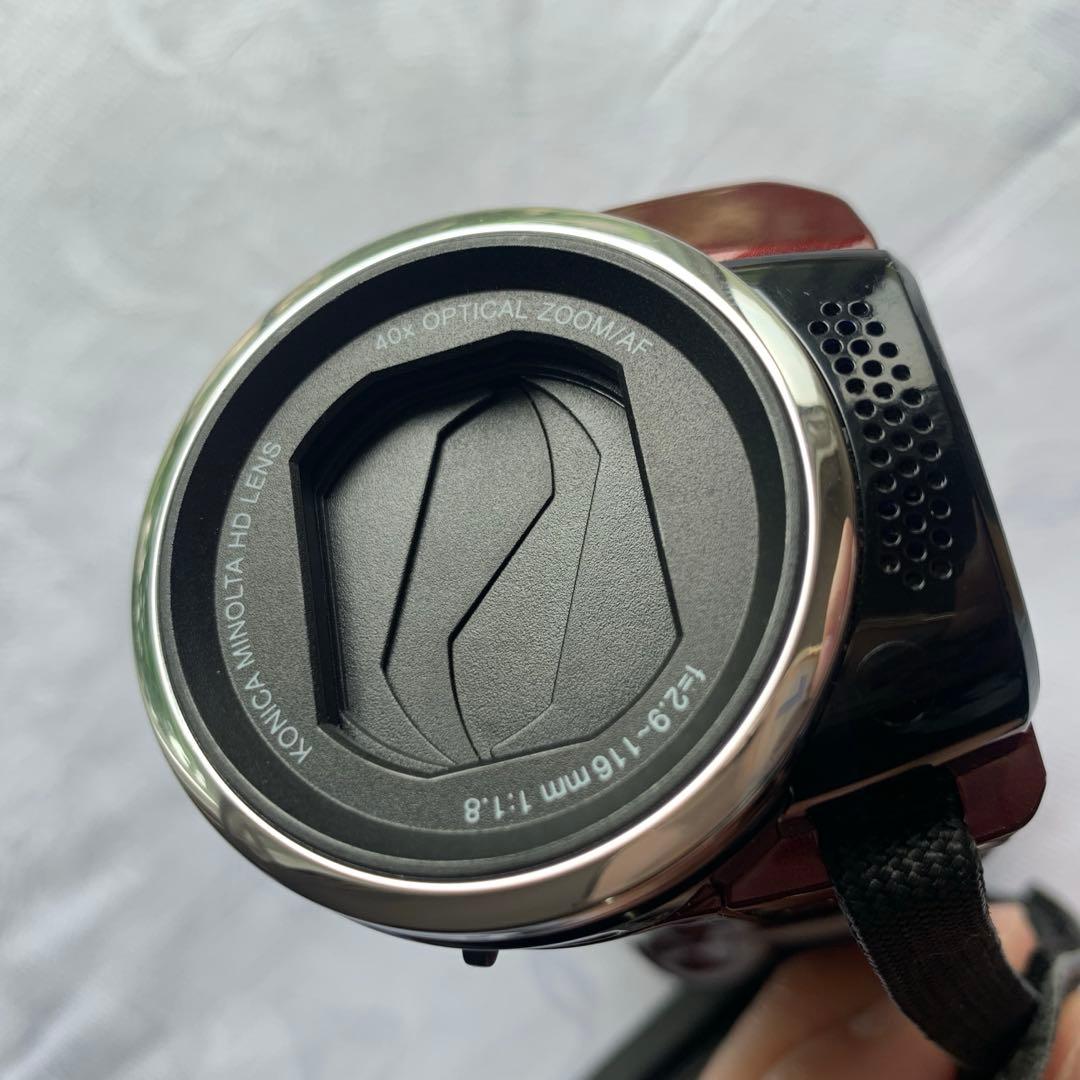 JVC Everio HD ビデオカメラ GZ-HM460-R ハンディカム