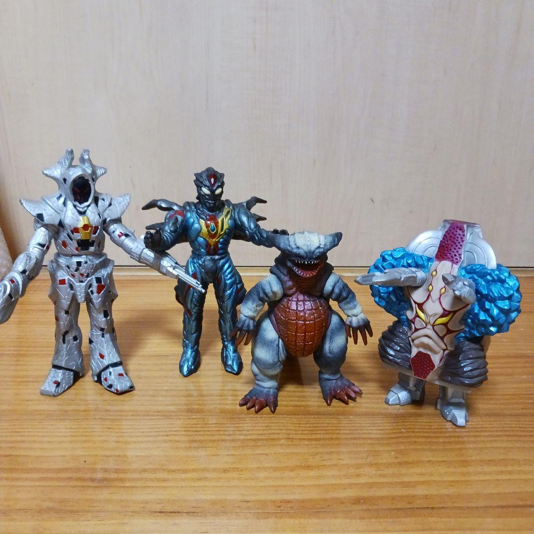 ウルトラ怪獣シリーズ ウルトラマンダイナ登場怪獣ソフビ4体セット
