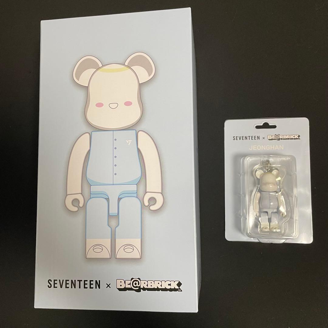 SEVENTEEN BE@RBRICK JEONGHAN 100% 400% - メルカリ