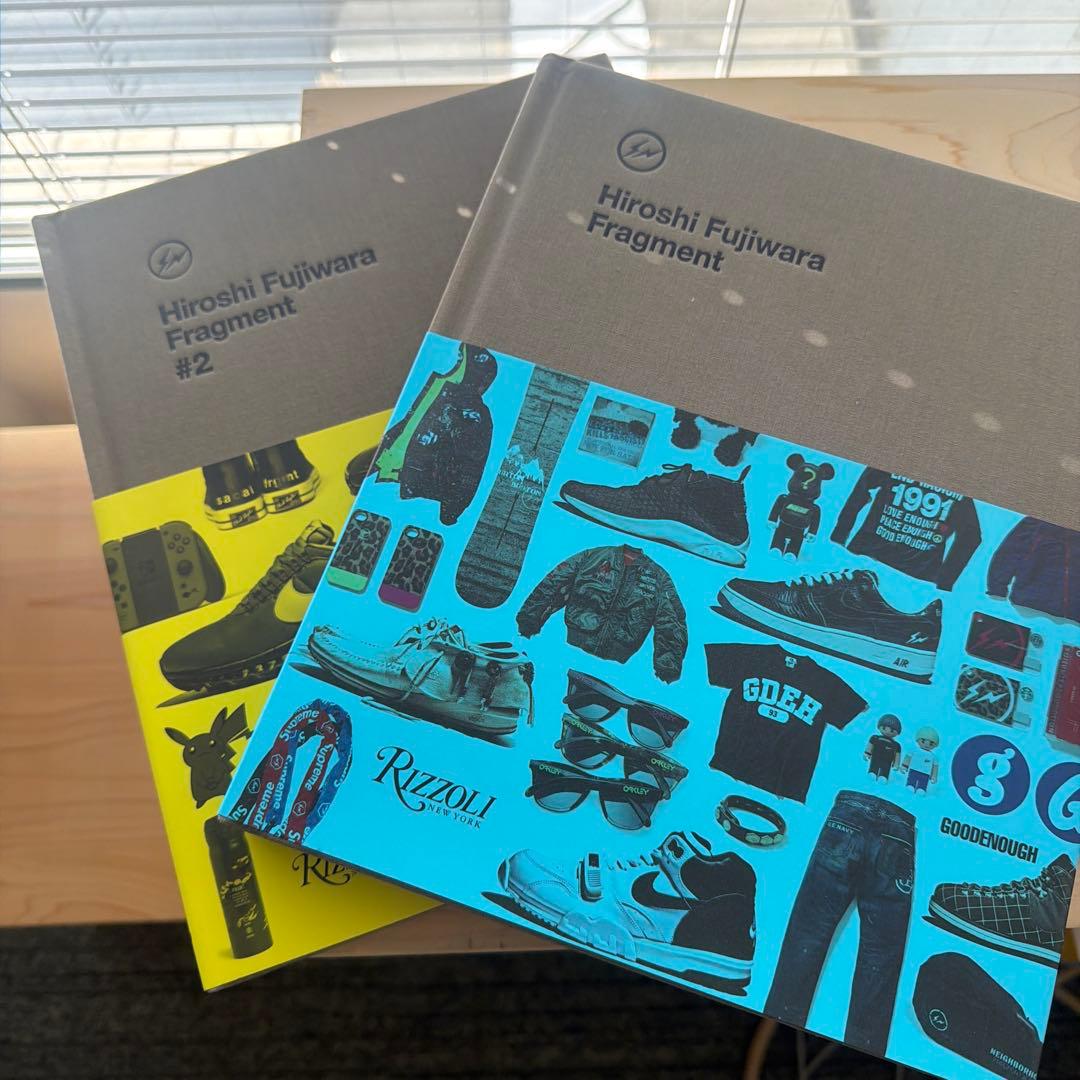 藤原ヒロシ デザインアートブックセット 1.2 藤原ヒロシ 直筆サイン入り fragment #2 フラグメントデザイン - メルカリ