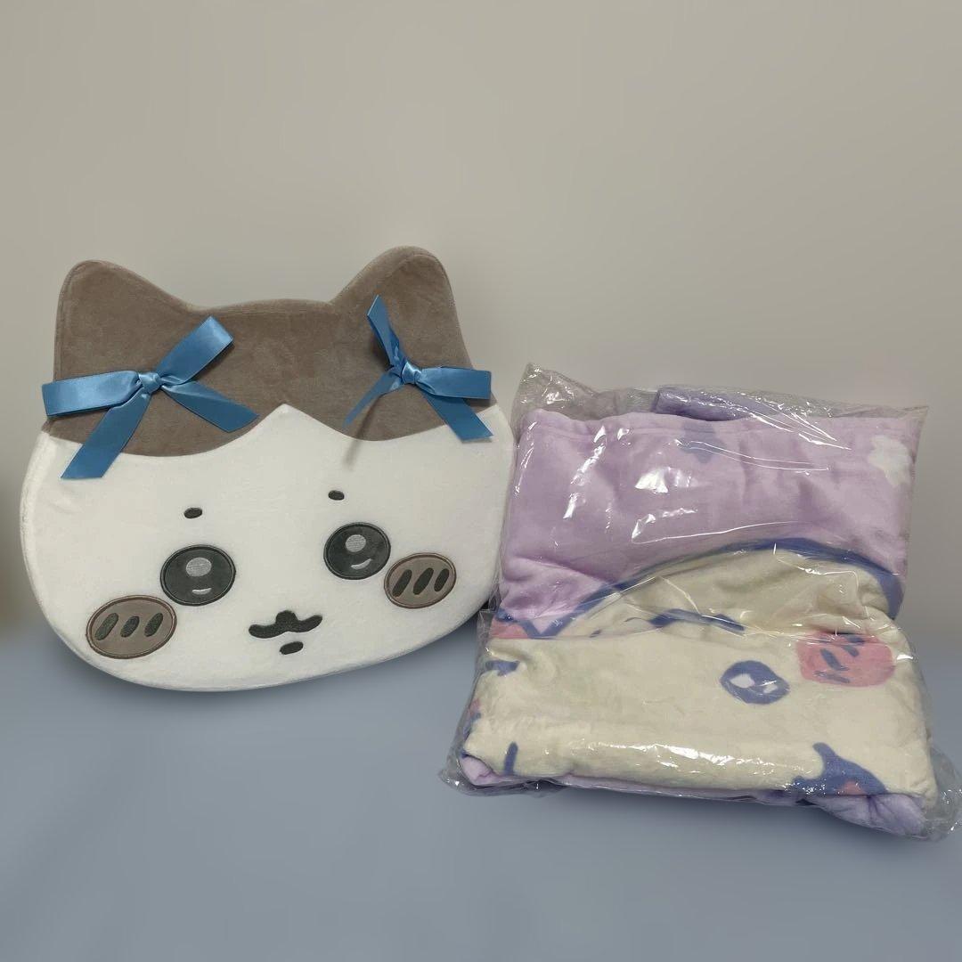 ちいかわ ジンジャーマン ぬいぐるみ ブランケット 低反発クッション