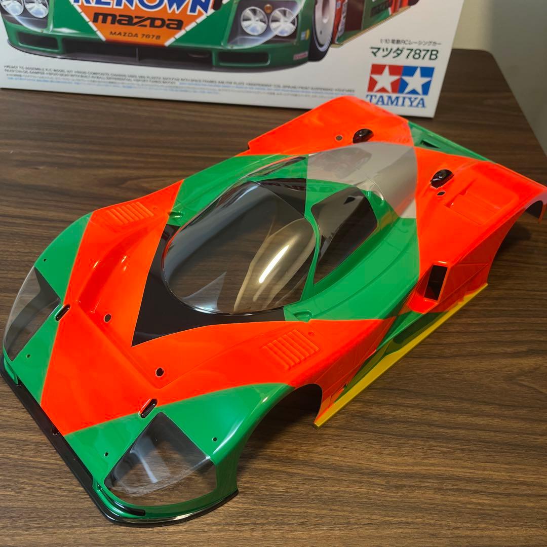 タミヤ 787B ボディ塗装済みセット - メルカリ