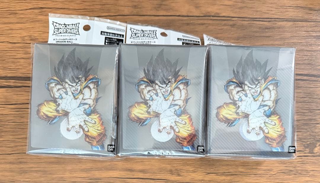 【新品未開封】ドラゴンボールスーパーダイバーズ　オフィシャルデッキケース３個 新品未開封] ドラゴンボールスーパーダイバーズ デッキケース