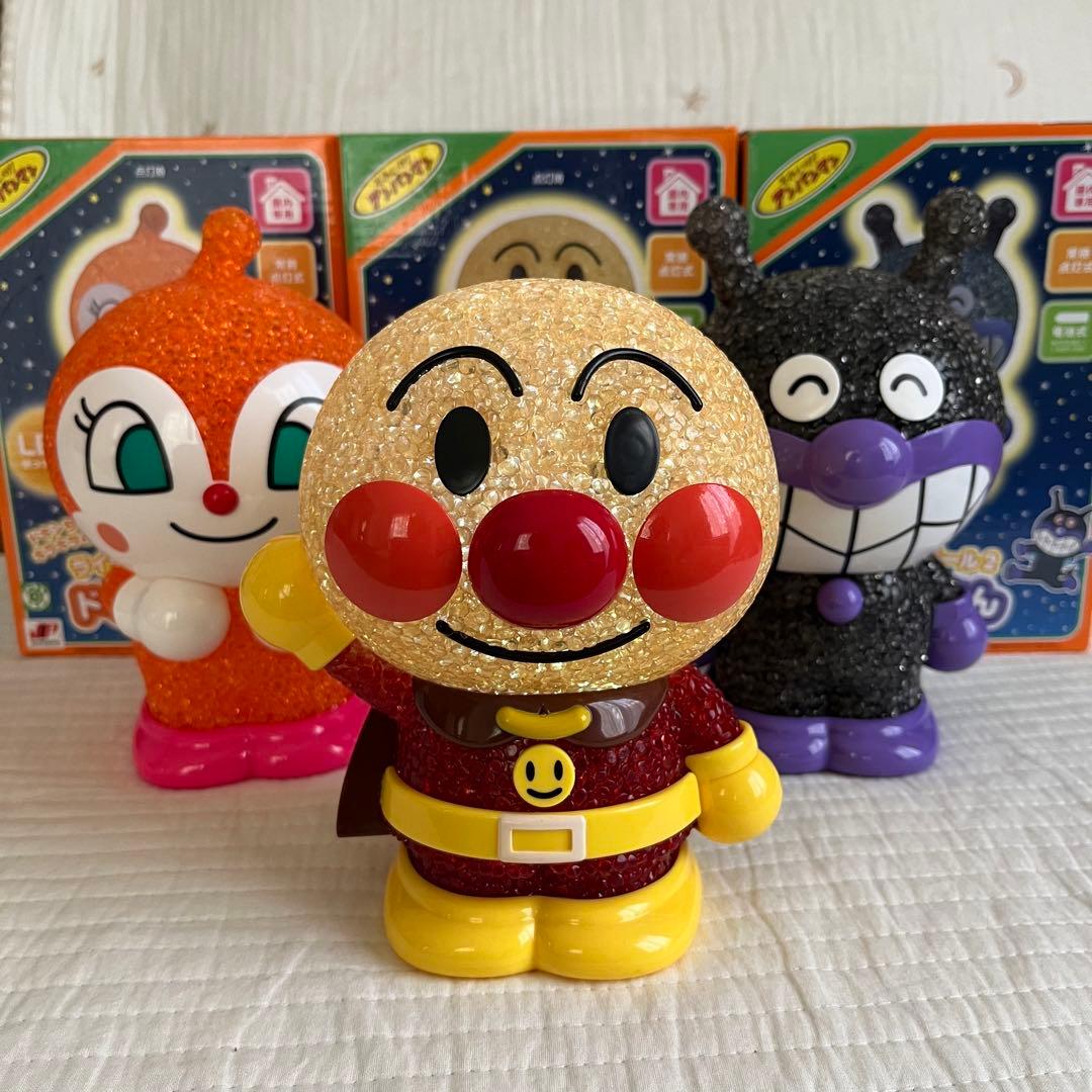 アンパンマン ライティングドール2 セット 光る イルミネーション