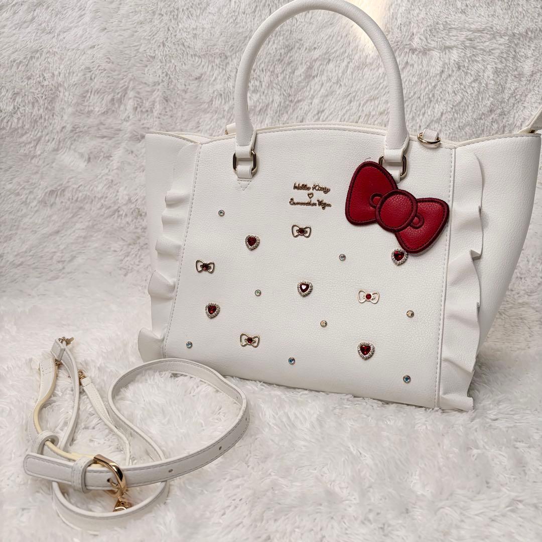 レア✨Samantha Vega サマンサベガ キティ フラッター　2way レア✨Samantha Vega サマンサベガ キティ フラッター 2way - メルカリ