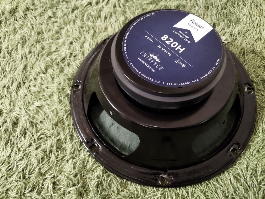 eminence 820H 4Ω 8インチ - メルカリ