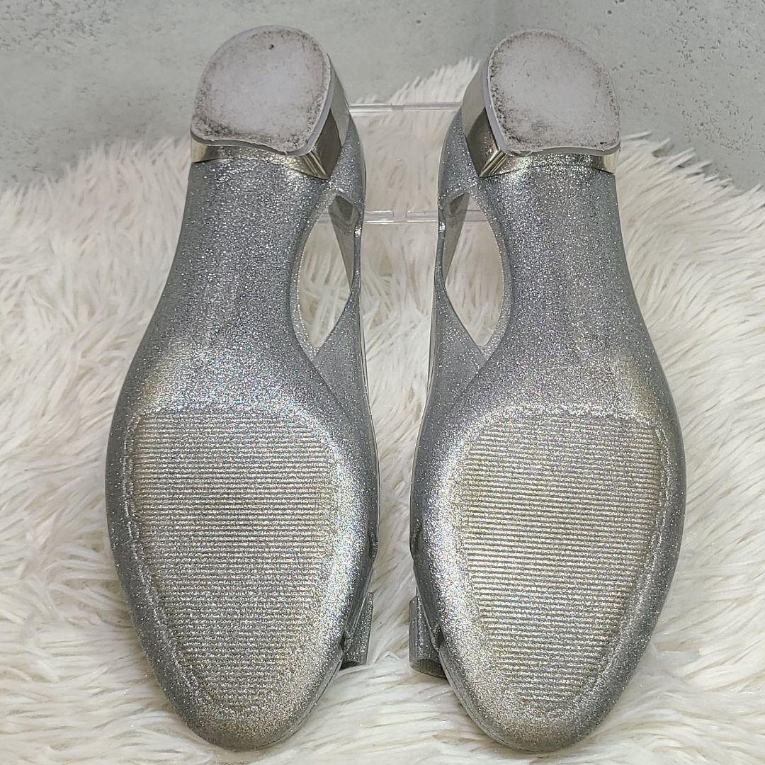 Ferragamo】ヴァラ ラバーフラットシューズ レインパンプス