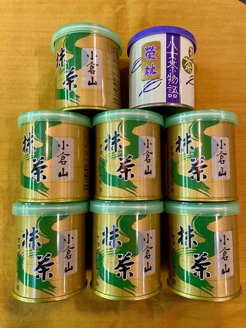 京都宇治抹茶　山政小山園　小倉山30g 7缶セット ➕福岡八女抹茶１缶サービス 抹茶】小倉山（おぐらやま） – 山政小山園 【公式】オンラインショップ