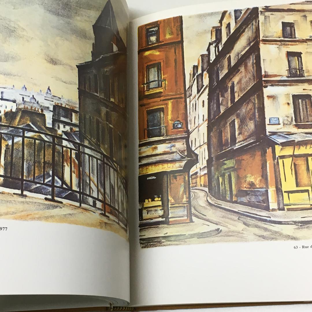 ▽31D 荻須高徳リトグラフ カタログ・レゾネ リトグラフ3図入 1982