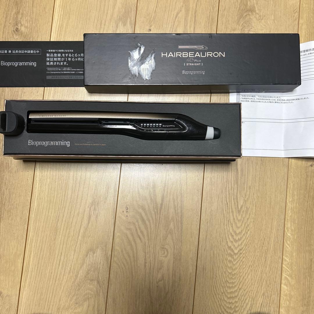ヘアビューロン　HAIRBEAURON 4D Plus ストレートヘアアイロン ヘアビューロン 【メーカー直送】ヘアビューロン 4D Plus [ストレート