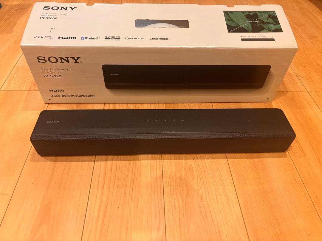 SONY HT-S200F サウンドバー（2020年製） HT-S200F | サウンドバー／ホームシアターシステム | ソニー