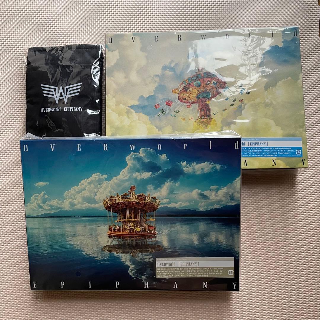 UVERworld EPIPHANY CD+DVD 初回限定A ,Bセット Amazon.co.jp: EPIPHANY (初回生産限定盤TYPE-B) (CD+DVD) - UVERworld