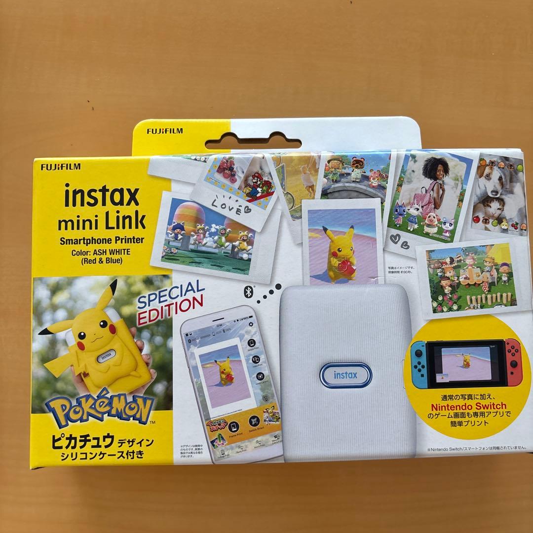 FUJI FILM INSTAX MINI LINK POKEMON 新品 Fujifilm instax mini, Stampante Fotografica Link Special Edition