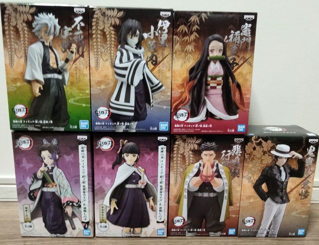 鬼滅の刃 フィギュア まとめ売り 未開封品 - メルカリ
