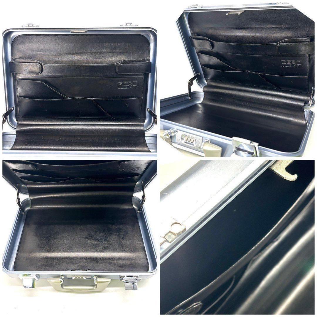 ゼロハリバートン アタッシュケース アクリルハンドル アルミ クリア